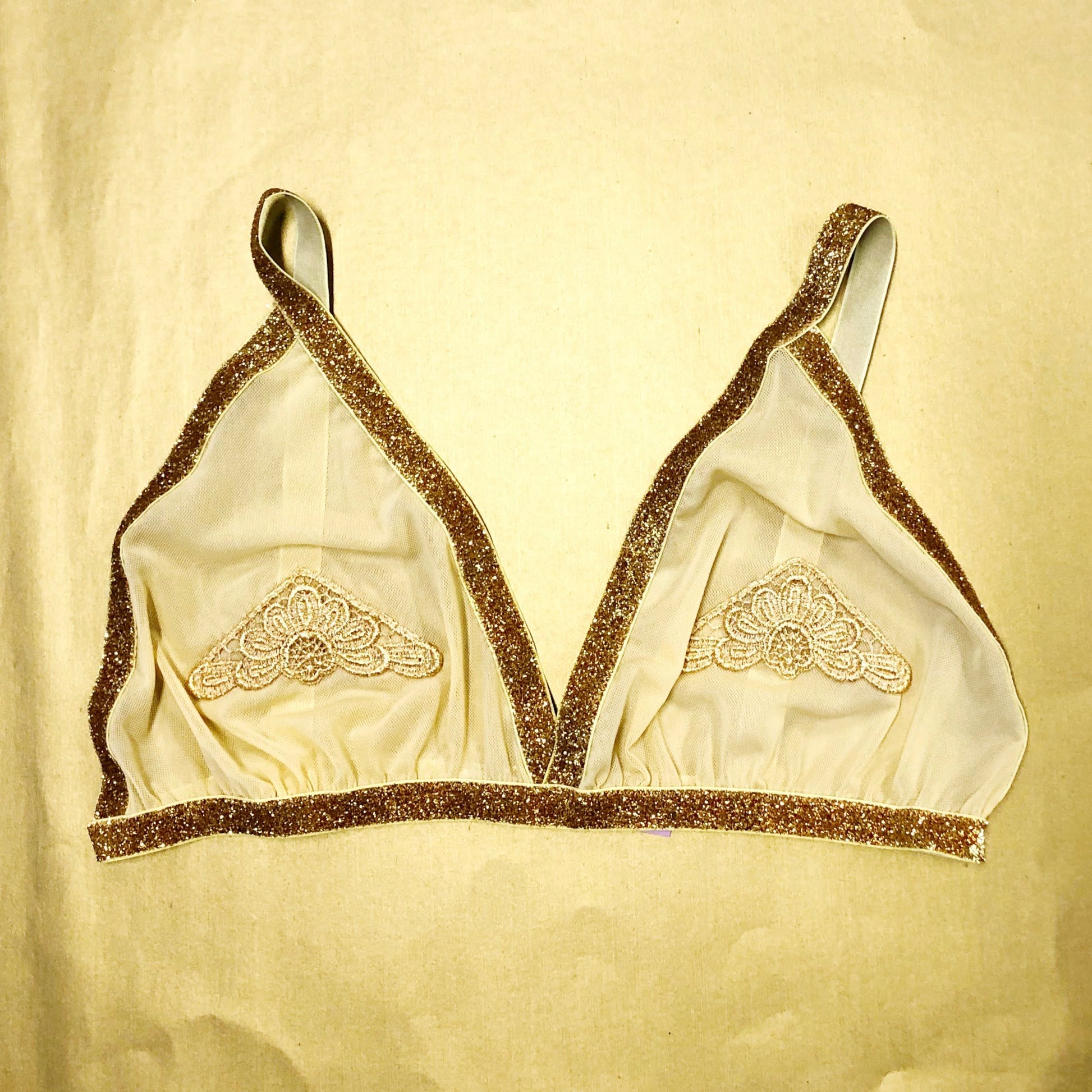 The Original Gold Triangle Bralette – Hey Mavens