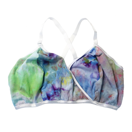 Ice Dyed Wrap Bralette