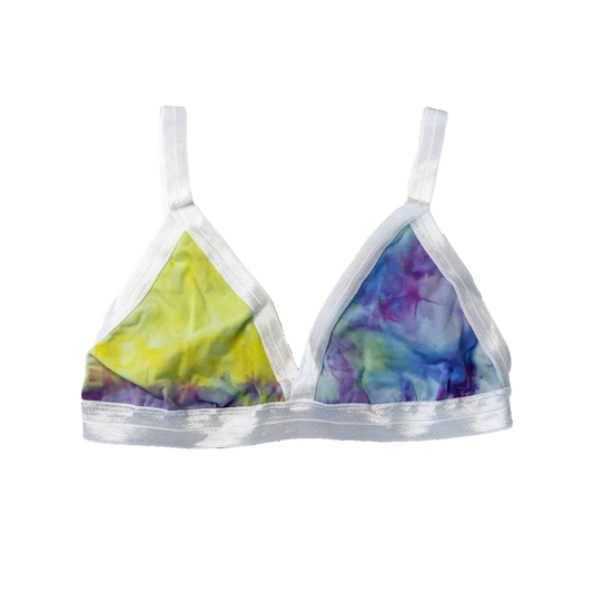 Ice Dyed Triangle Bralette