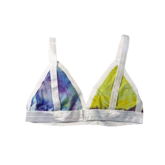 Ice Dyed Triangle Bralette