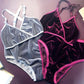 Silver Velvet High Rise Undies