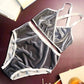 Silver Velvet High Rise Undies