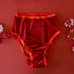 Red Velvet High Rise Undies