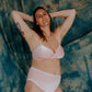Pink Velvet Wrap Bralette