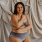 Silver Velvet High Rise Undies