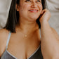 Silver Velvet Wrap Bralette