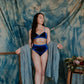 Blue Velvet High Rise Undies