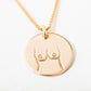Boobies Pendant Necklace