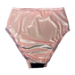 Brown + Pink Colorblock Velvet High Rise Undies