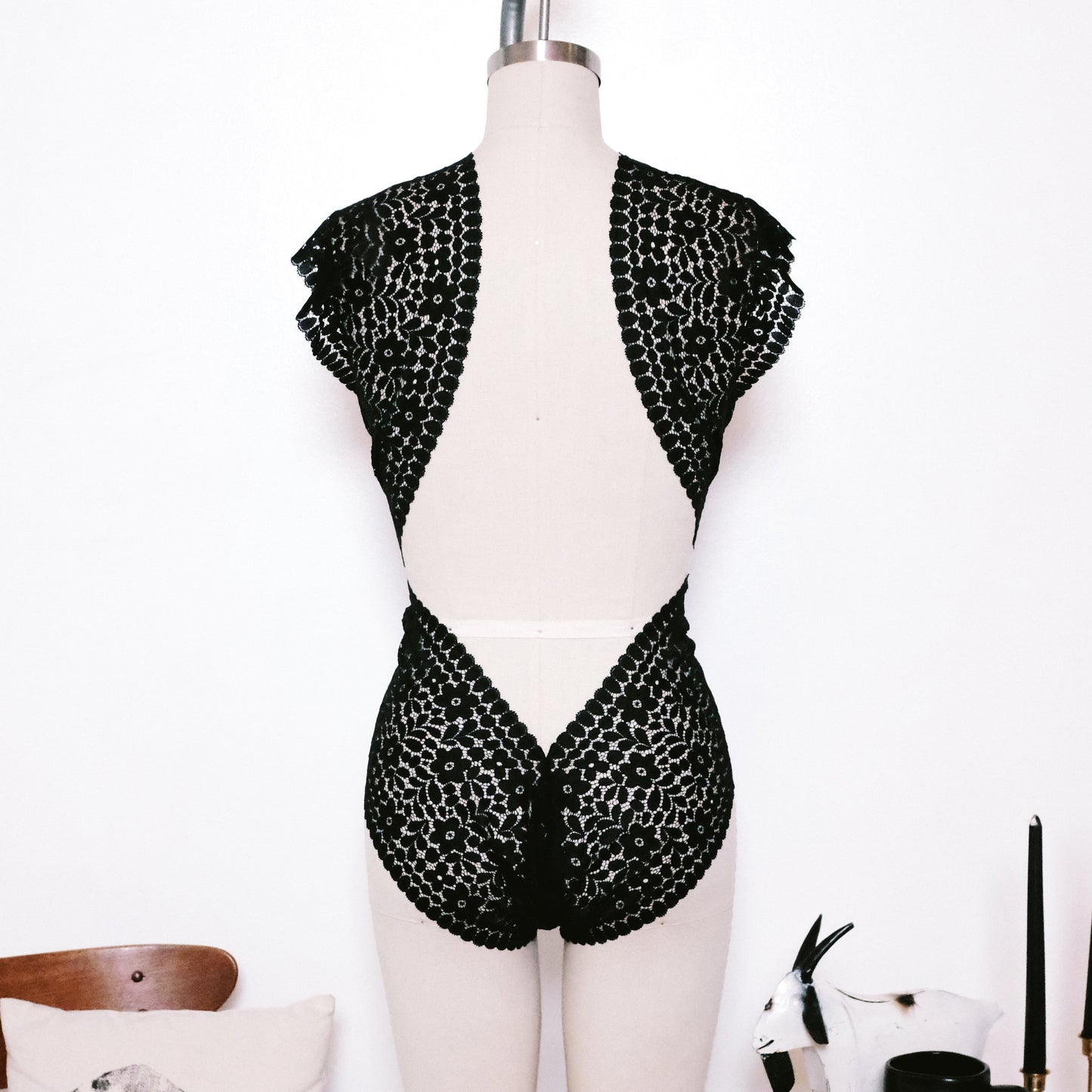 Black Lace Bodysuit