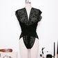 Black Lace Bodysuit