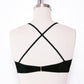 Black Velvet Wrap Bralette