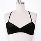 Black Velvet Wrap Bralette