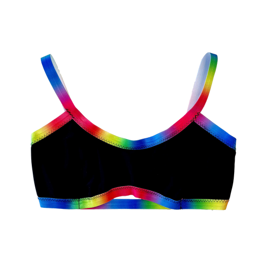 Black + Ombre Bandeau Bralette