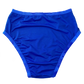 Blue Solid High Rise Undies