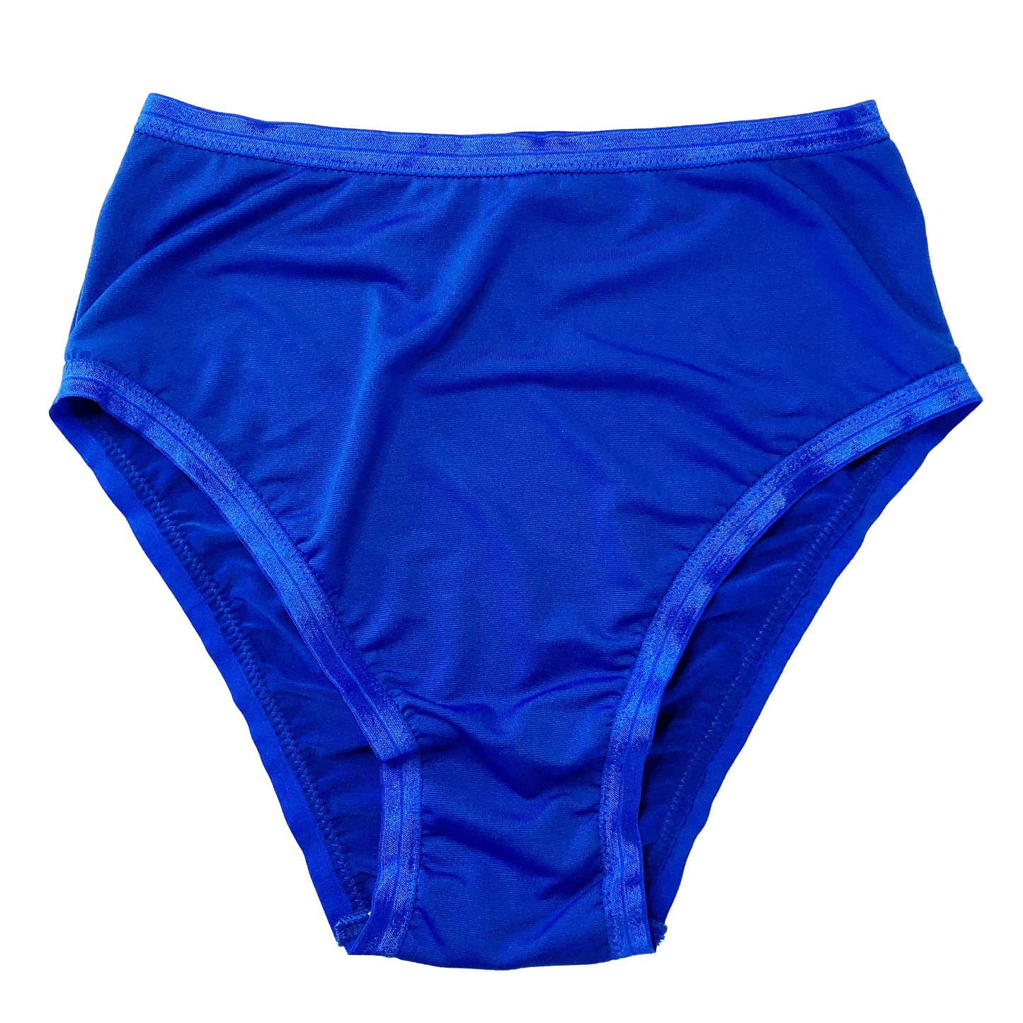 Blue Solid High Rise Undies