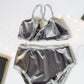 Silver Velvet High Rise Undies