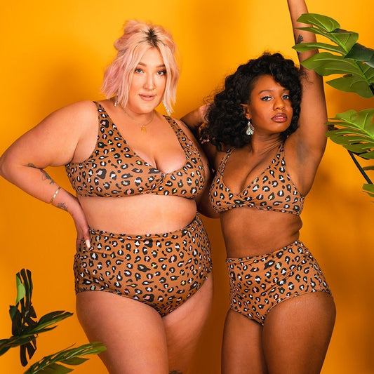 Leopard Bikini Top // Hella TL