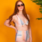 Pastel Stripe Bikini Bottoms // Hella TL