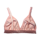 Pink Velvet Triangle Bralette