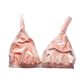 Pink Velvet Triangle Bralette
