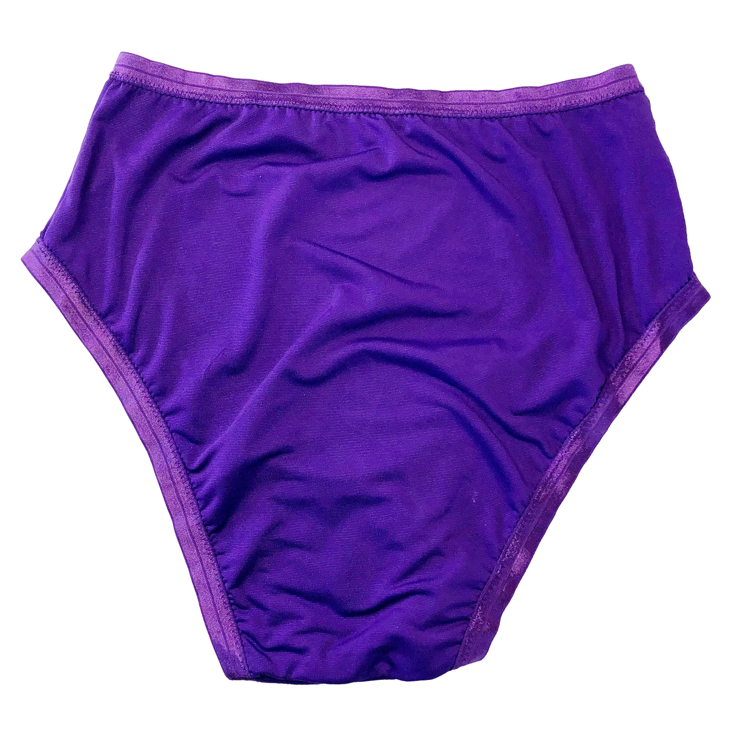 Purple Solid High Rise Undies