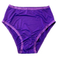 Purple Solid High Rise Undies