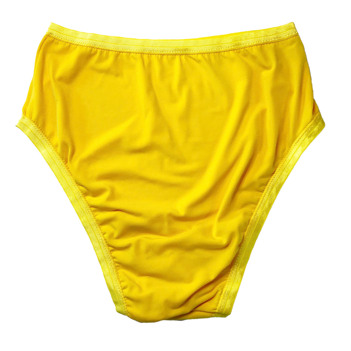 Yellow Solid High Rise Undies