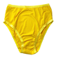 Yellow Solid High Rise Undies